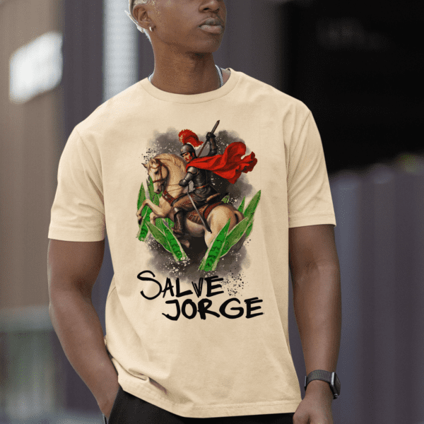 Camiseta São Jorge no cavalo