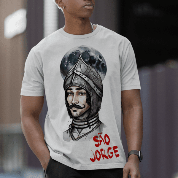 Camiseta São Jorge de armadura