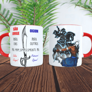 Caneca São Jorge e Ogum