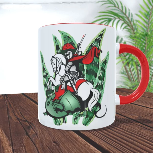 Caneca São Jorge guerreiro