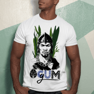 Camiseta Ogum semicolorido