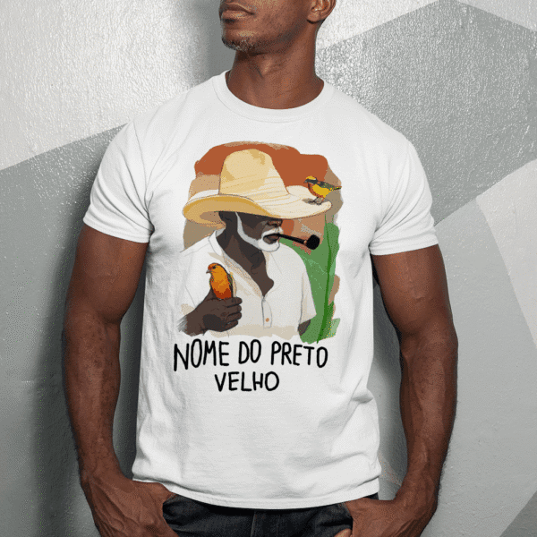 Camiseta Preto Velho nome