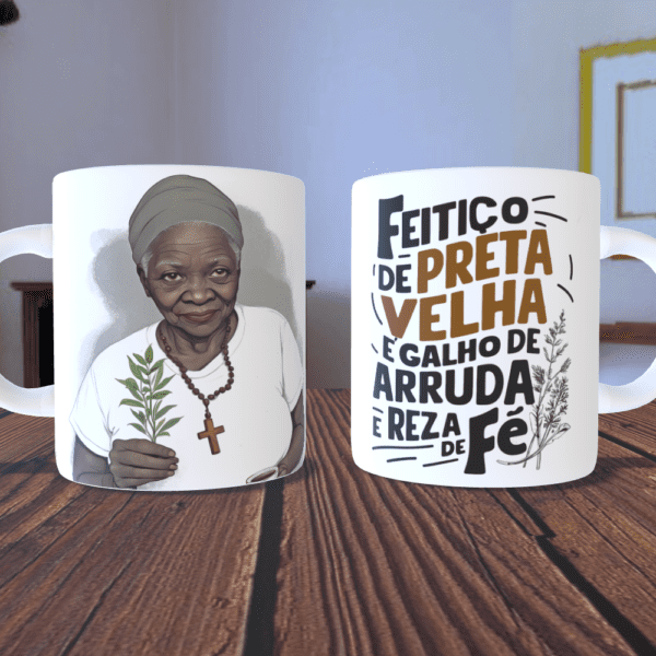 Caneca Preta Velha