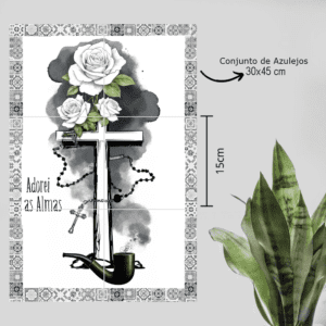 Conjunto de Azulejos de Preto Velho