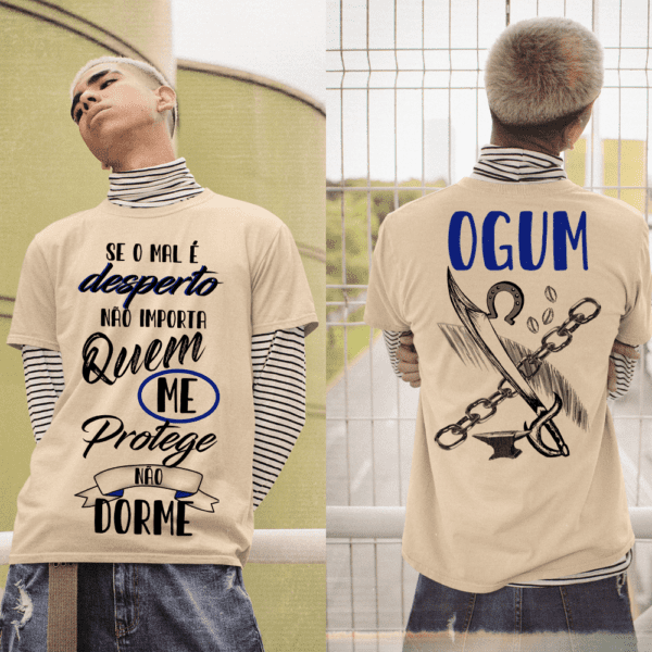 Camiseta Ogum me protege