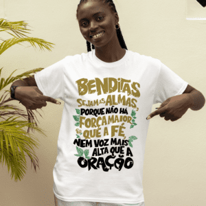 Camiseta Frase de Preto Velho