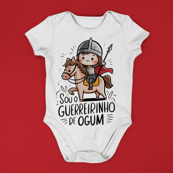 Body infantil Ogum guerreirinho