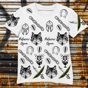 Camiseta ferramentas de Ogum