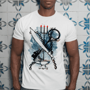 Camiseta Ogum Xoroquê ferramenta