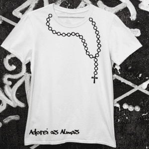 Camiseta terço de Preto Velho