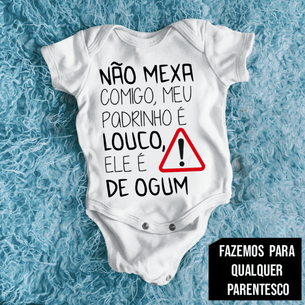 Body infantil padrinho de Ogum