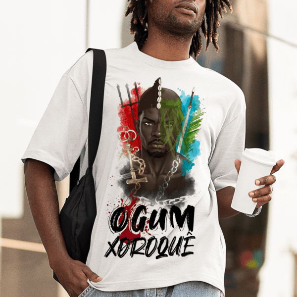 Camiseta Ogum Xoroquê rosto