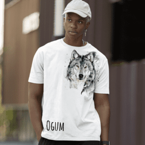 Camiseta lobo de Ogum