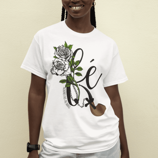 Camiseta fé de Preto Velho