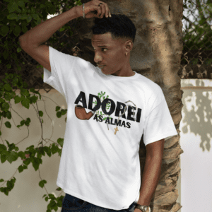 Camiseta Adorei as Almas frase