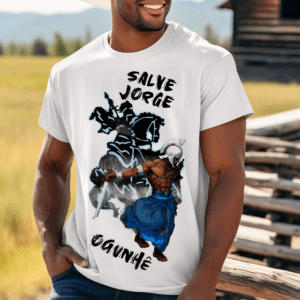 Camiseta Ogum com São Jorge