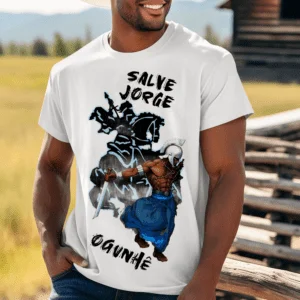 Camiseta Ogum com São Jorge