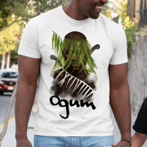 Camiseta rosto de Ogum