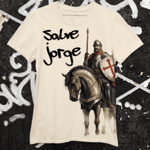 Camiseta São Jorge com armadura