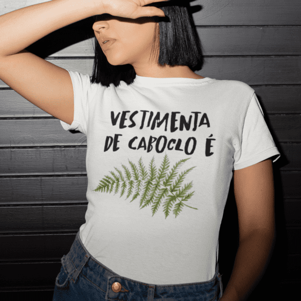 Camiseta Vestimenta de Caboclo