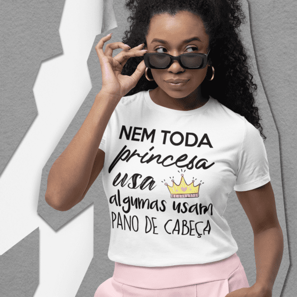 Camiseta princesa do Axé