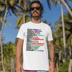 Camiseta todos os Orixás