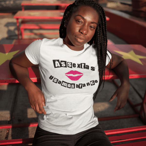 Camiseta de Axé às sextas usamos branco