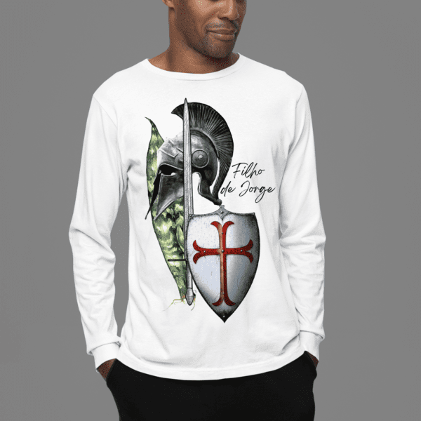Camiseta de manga longa Arma de São Jorge
