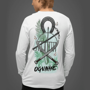 Camiseta de manga longa Ogum ferramenta