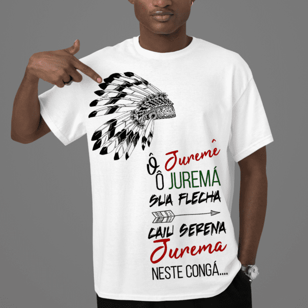 Camiseta ponto de Cabocla Jurema