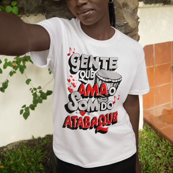 Camiseta de Axé Atabaque