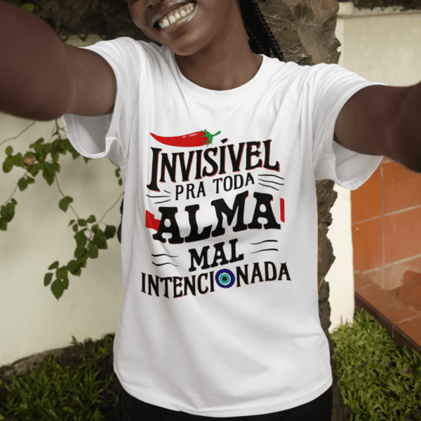 Camiseta de Axé Invisível pro mal