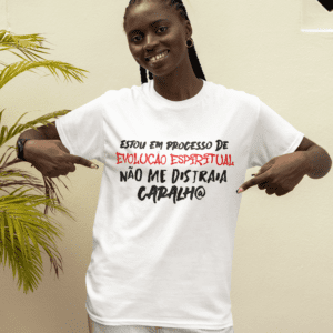 Camiseta de Axé evolução espiritual
