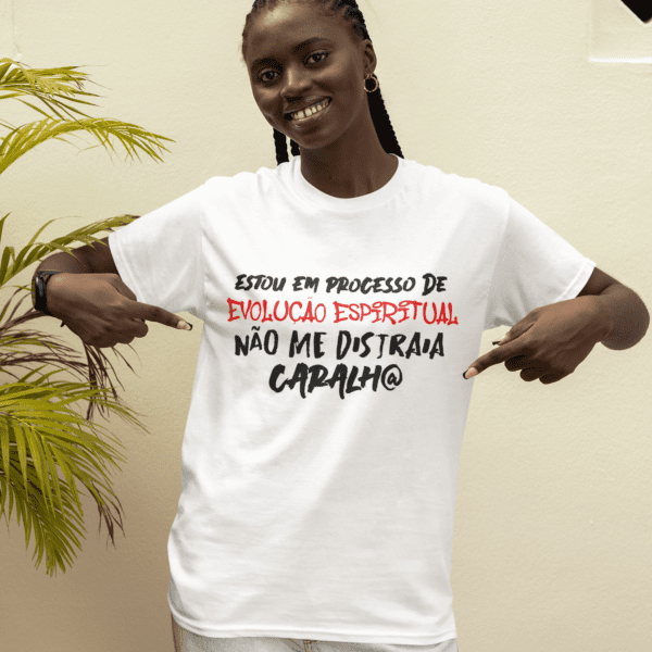 Camiseta de Axé evolução espiritual