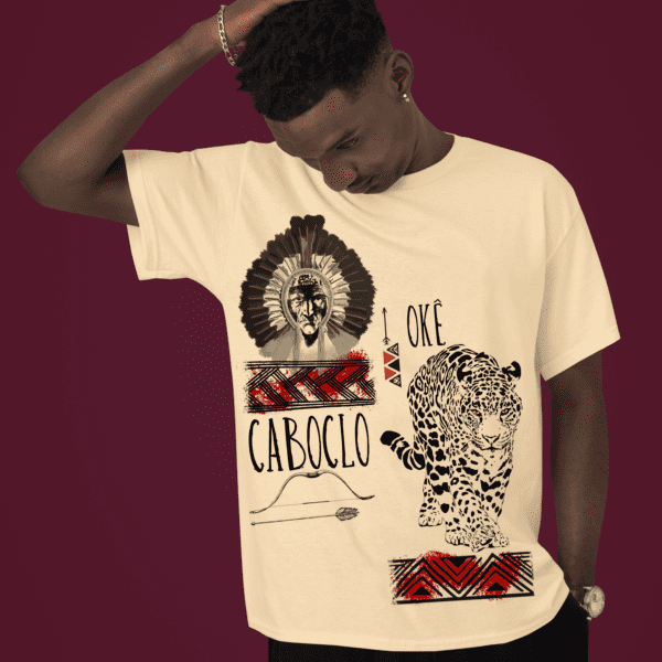 Camiseta Caboclo e onça
