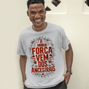 Camiseta de axé força dos ancestrais