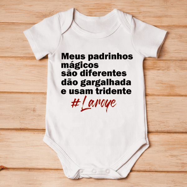 Body Infantil Exú Padrinhos mágicos