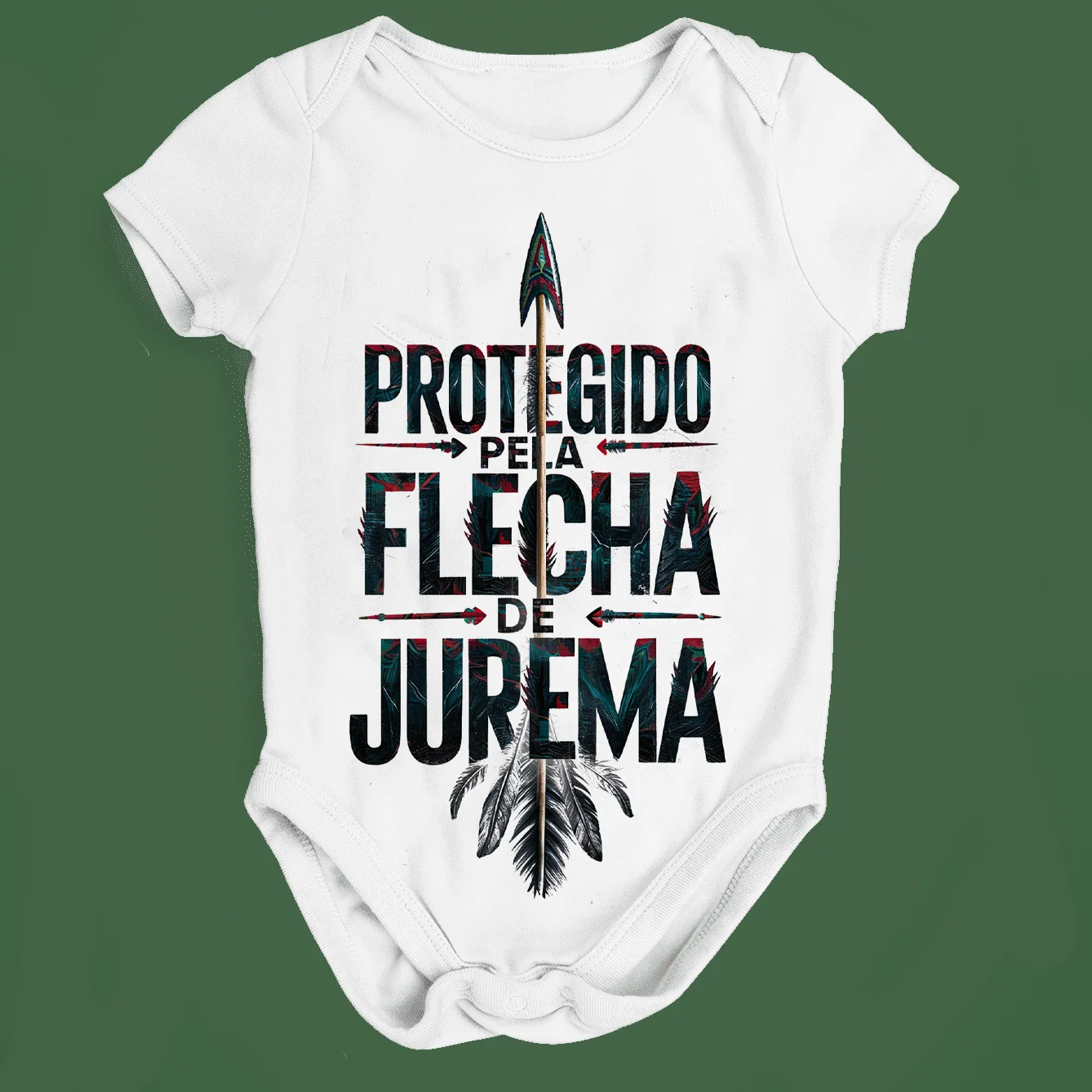 Body infantil Protegido de Cabocla Jurema