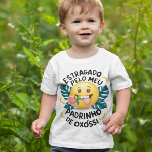 Camiseta infantil padrinho de Oxóssi