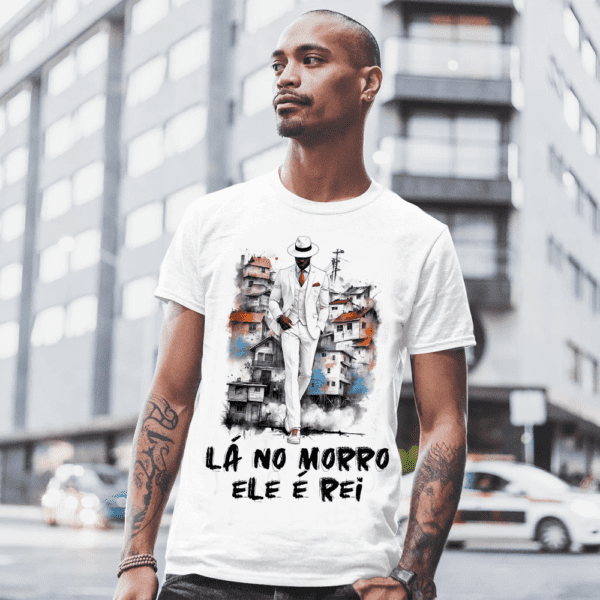 Camiseta Zé Pilintra rei do morro
