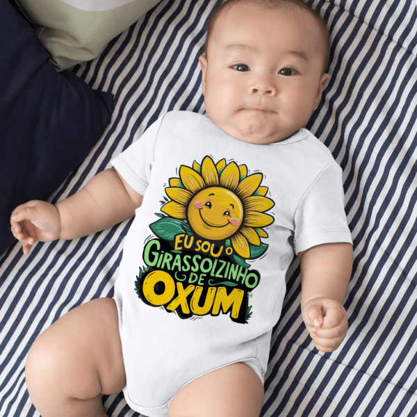 Body Infantil Girassol de Oxum