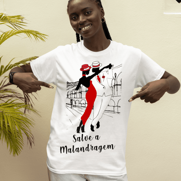 Camiseta Salve a Malandragem