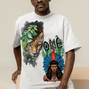Camiseta Caboclo e onça
