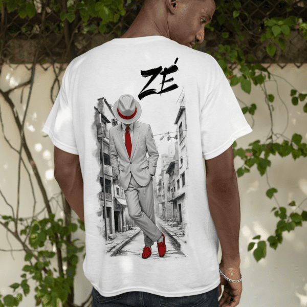 Camiseta Zé Pilintra na rua