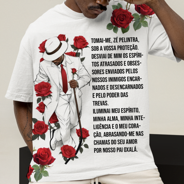 Camiseta Zé Pilintra oração