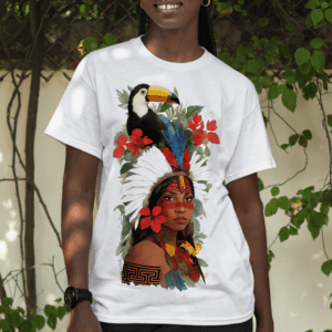 Camiseta de Cabocla e tucano