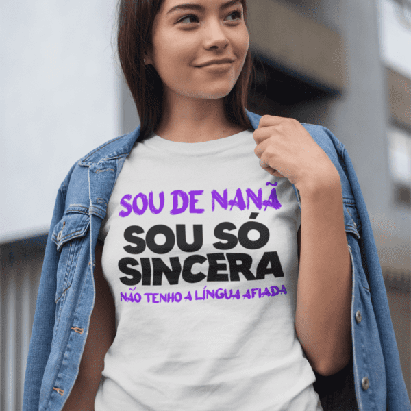 Camiseta Sou de Nanã