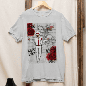 Camiseta Zé Pilintra e São Jorge na pixação