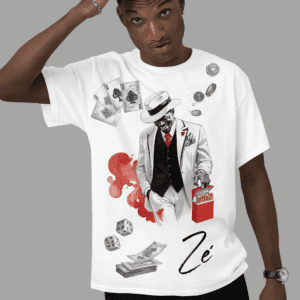 Camiseta Zé Pilintra cartas