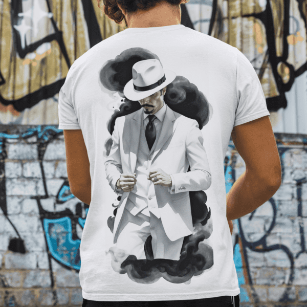 Camiseta Zé Pilintra preto e branco